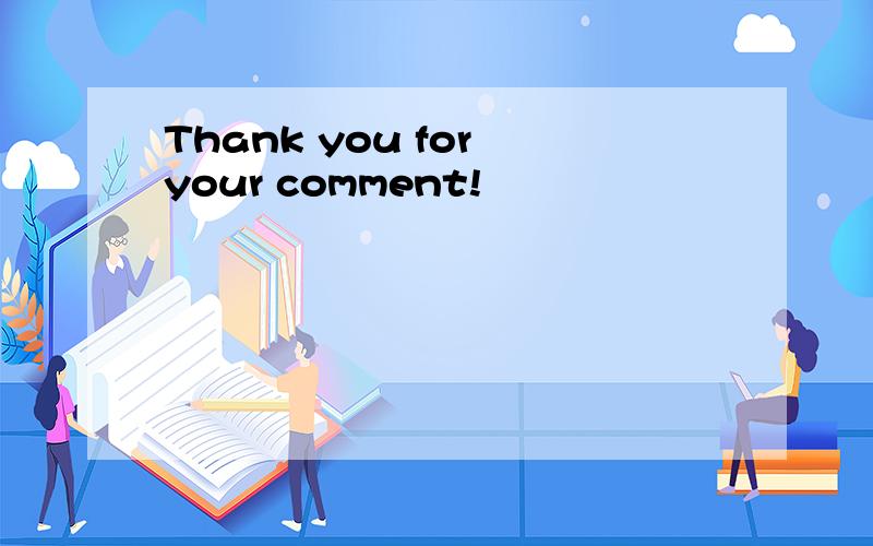 Thank you for your comment!